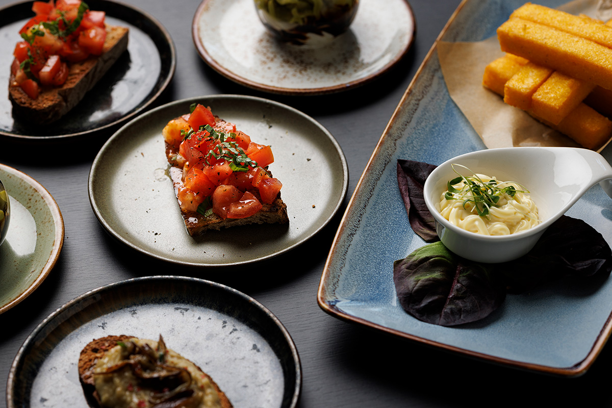 Mediterranes Fingerfood und Apéro-Häppchen für Events im Ristorante Mercato in Kloten.