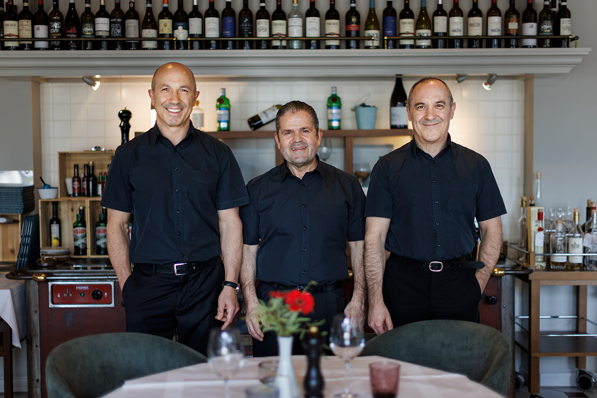 Team Service im Ristorante Mercato, Kloten. achesa Group